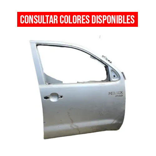 Puerta Delantera Derecha Toyota Hilux 3.0